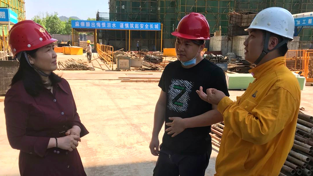 劉愛萍率隊(duì)赴南山十里梅溪二期超高層鋼結(jié)構(gòu)項(xiàng)目調(diào)研